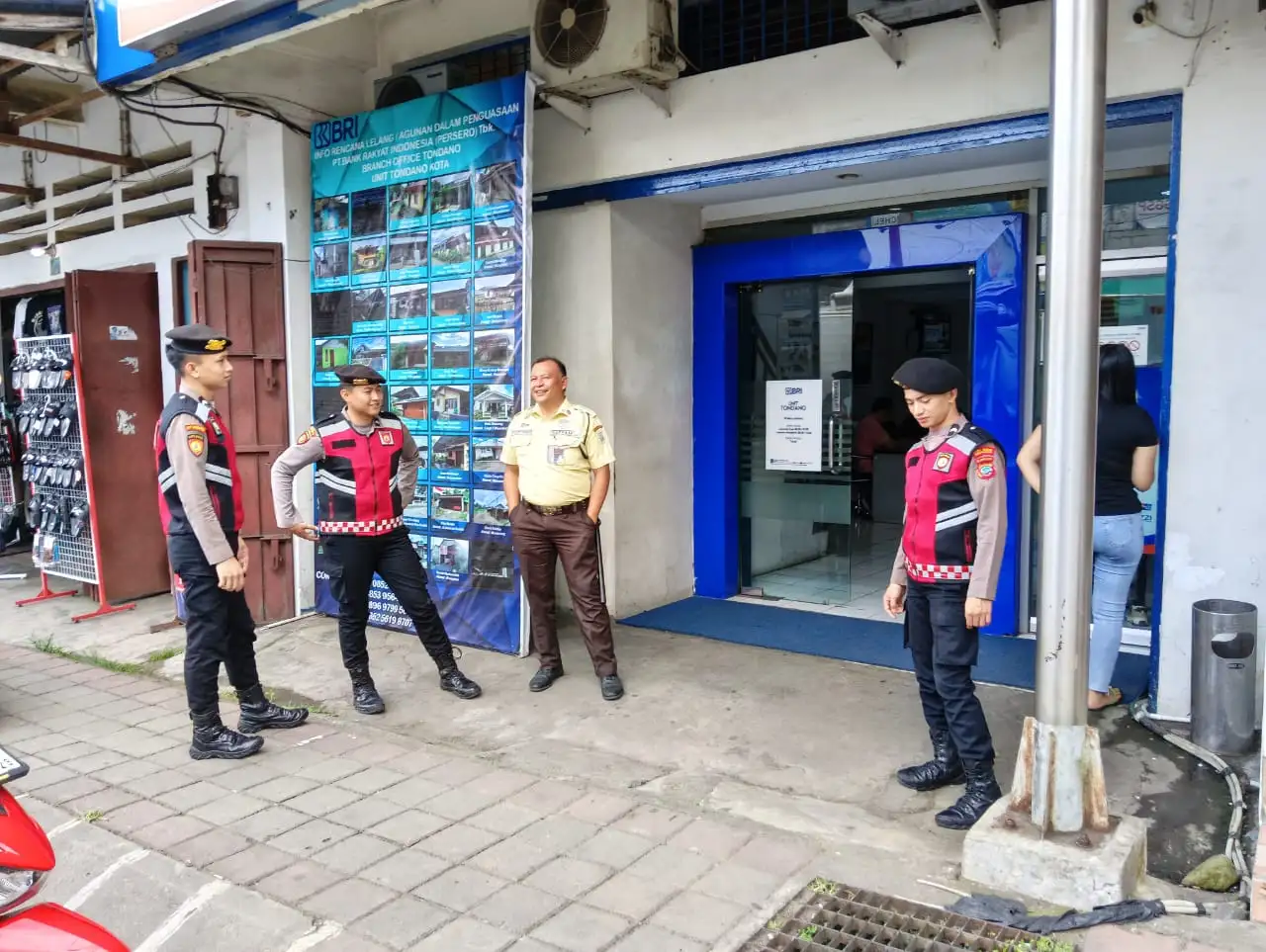 Sat Samapta Polres Minahasa Laksanakan Patroli Cipkon, Edukasi Pelajar dan Warga untuk Jaga Kamtibmas